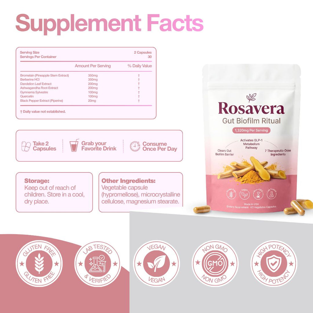 Rosavera™ Gut Biofilm Ritual